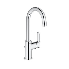 Змішувач для умивальника Grohe BauEdge, одноважільний, хром (23760000)