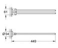 Тримач для рушників Grohe Essentials (40371001)