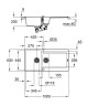 Кухонная мойка гранитная Grohe K500, 100x50, серый (31646AT0)