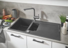 Кухонная мойка гранитная Grohe K500, 100x50, серый (31646AT0)