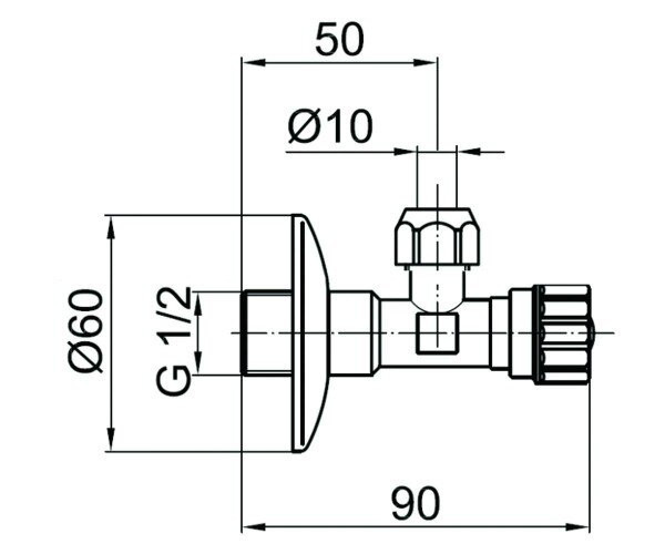 Запорный вентиль Webert (AC0029.010)