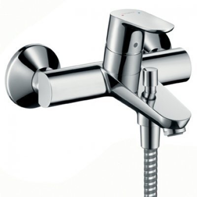Змішувач для ванни Hansgrohe Focus E, одноважільний, хром (31940000)