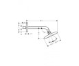 Верхний душ Hansgrohe Raindance Air (27370000)