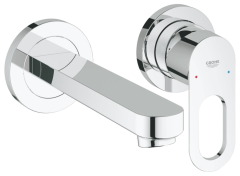 Змішувач для умивальника Grohe BauLoop, одноважільний, хром (20289000)