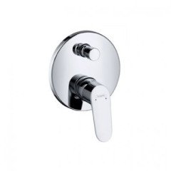 Змішувач для ванни Hansgrohe Focus E, одноважільний, хром (31945000)