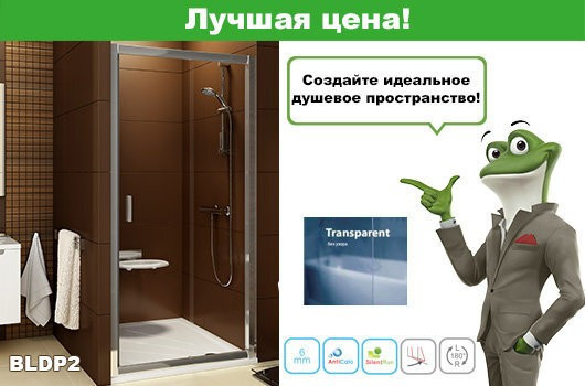 Душевые двери Ravak Blix BLDP2-100 R-L (0PVA0C00Z1)