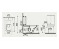 Унитаз напольный Idevit Vega (2804-0306)