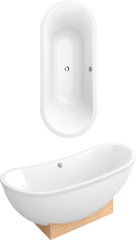Ванна акрилова Villeroy&Boch My Nature, 190х80 (UBA190NAT9C0V-01)