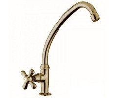 Змішувач для умивальника Emmevi Deco Classic, одновентильний, бронза (BR12060)