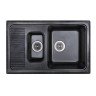 Кухонная мойка гранитная Cosh, 77x49, черный (COSH7749K420)