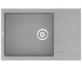 Кухонна мийка гранітна Vankor Orman, 78x50, сірий (ORMAN OMP 02.78 XL GRAY)