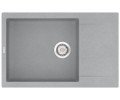 Кухонна мийка гранітна Vankor Orman, 78x50, сірий (ORMAN OMP 02.78 XL GRAY)