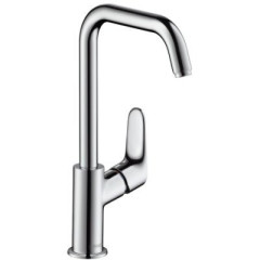 Cмеситель для умывальника Hansgrohe Focus, однорычажный, хром (31519000)