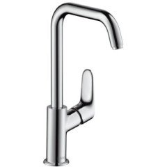 Змішувач для умивальника Hansgrohe Focus, одноважільний, хром (31519000)