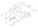 Смеситель для ванны AM.PM X-Joy S, однорычажный, хром (F85B10000)