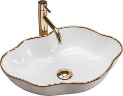 Умивальник накладний Rea Pearl, 36 (REA-U0696)