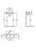 Умивальник підвісний Jacob Delafon Odeon Up, 50 (Е4701R-00)