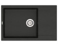 Кухонная мойка гранитная Vankor Orman, 78x50, черный (ORMAN OMP 02.78 XL BLACK)