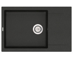 Кухонная мойка гранитная Vankor Orman, 78x50, черный (ORMAN OMP 02.78 XL BLACK)