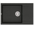 Кухонна мийка гранітна Vankor Orman, 78x50, чорний (ORMAN OMP 02.78 XL BLACK)