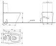 Унітаз компакт Toto Jewelhex (CW680PB)