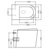 Унитаз напольный Jaquar Opal (OPS-WHT-15955)