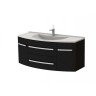 Тумба з умивальником Botticelli Vanessa, 120 (VN-120 BLK)