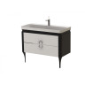 Тумба с умывальником Juventa Ticino, 100 (TС-105BLACK)