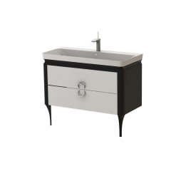Тумба з умивальником Juventa Ticino, 100 (TС-105BLACK)
