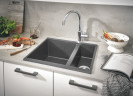 Кухонная мойка гранитная Grohe K500, 55x46, серый (31648AT0)