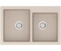 Кухонная мойка гранитная Vankor Orman, 80x51, бежевый (ORMAN OMP 05.80 BEIGE)