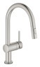 Смеситель для кухни Grohe Minta Touch, сенсор, серебристый (31358DC2)