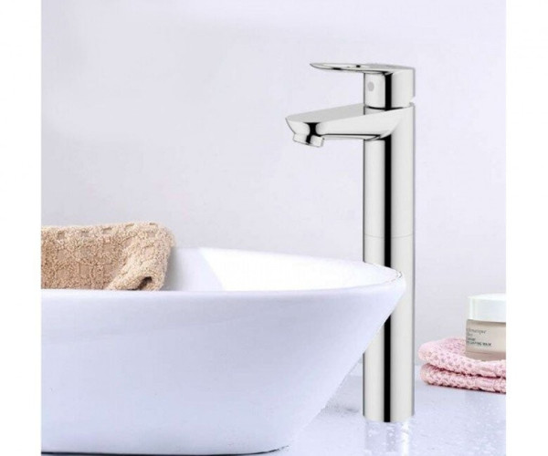 Змішувач для умивальника Grohe BauLoop, одноважільний, хром (23764000)