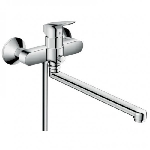 Смеситель для ванны Hansgrohe Logis, однорычажный, хром (71402000)