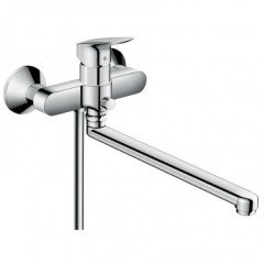 Змішувач для ванни Hansgrohe Logis, одноважільний, хром (71402000)