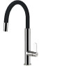 Змішувач для кухні Elleci Dove Plus, одноважільний, хром-чорний (DOVE PLUS BLACK 86/FULL)