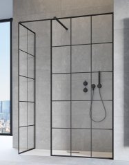 Душова стінка Radaway Walk-In Modo New Black III Factory 155 (389155-54-55)