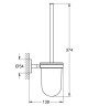 Йоршик для туалету Grohe BauCosmopolitan (40463001)