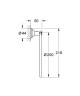 Тримач для рушників Grohe Essentials Authentic (40655001)