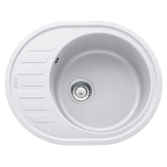 Кухонная мойка гранитная Franke ROG 611, 62x50, белый (114.0381.069)