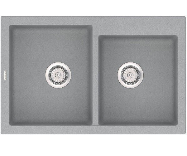 Кухонная мойка гранитная Vankor Orman, 80x51, серый (ORMAN OMP 05.80 GRAY)