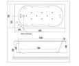 Ванна акриловая Excellent Clesis Lux, 170x75 (WAEX.CLL17WH)