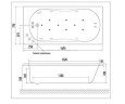 Ванна акриловая Excellent Clesis Lux, 170x75 (WAEX.CLL17WH)