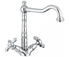 Змішувач для умивальника Emmevi Deco Old, двовентильний, мідь (RA12613)
