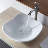 Cмеситель для умывальника Kraus Ventus, однорычажный, хром (KEF-15000CH)