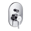 Смеситель для ванны Hansgrohe Metris S, однорычажный, хром (31465000)
