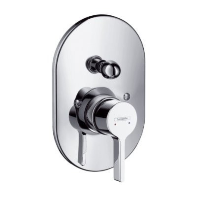 Смеситель для ванны Hansgrohe Metris S, однорычажный, хром (31465000)