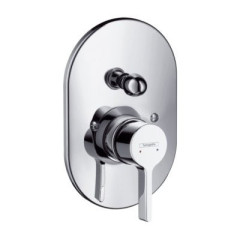 Змішувач для ванни Hansgrohe Metris S, одноважільний, хром (31465000)