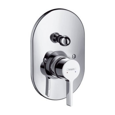 Змішувач для ванни Hansgrohe Metris S, одноважільний, хром (31465000)