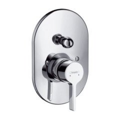 Смеситель для ванны Hansgrohe Metris S, однорычажный, хром (31465000)